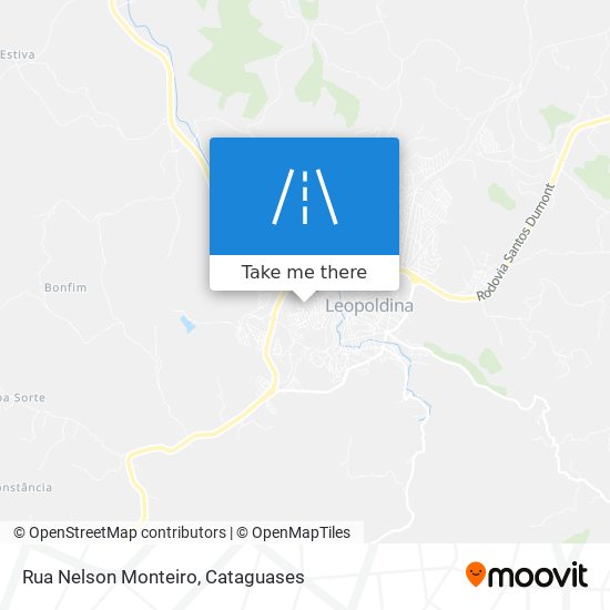 Mapa Rua Nelson Monteiro