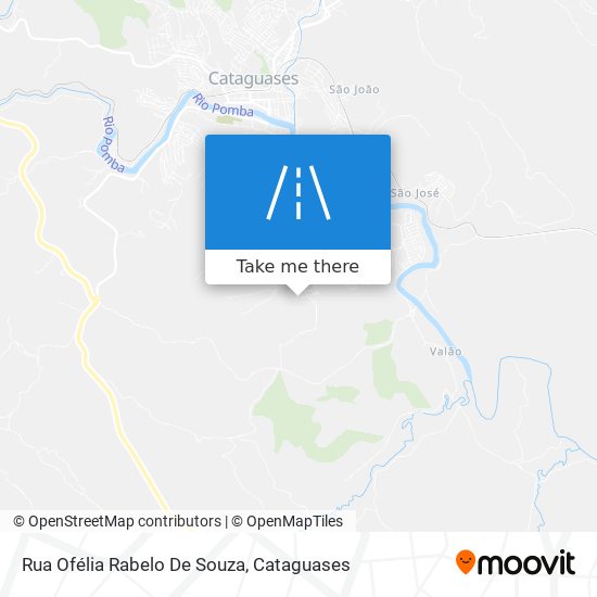 Mapa Rua Ofélia Rabelo De Souza