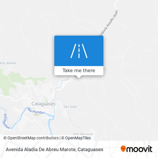 Mapa Avenida Aladia De Abreu Marote
