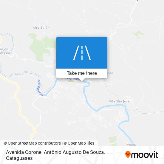 Avenida Coronel Antônio Augusto De Souza map