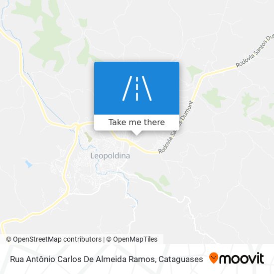 Mapa Rua Antônio Carlos De Almeida Ramos