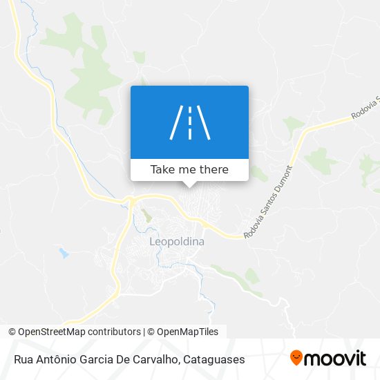 Mapa Rua Antônio Garcia De Carvalho