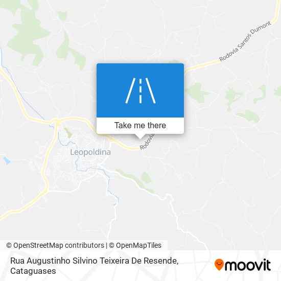 Rua Augustinho Silvino Teixeira De Resende map