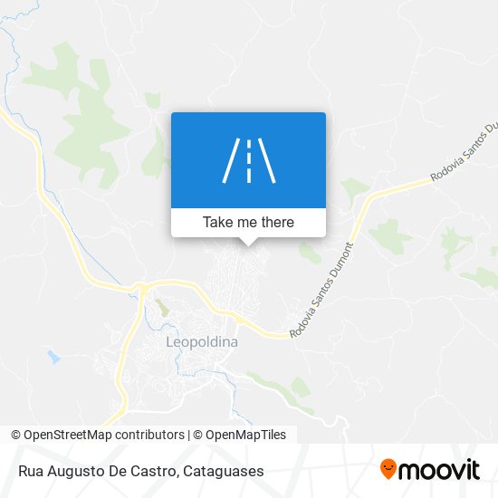 Mapa Rua Augusto De Castro