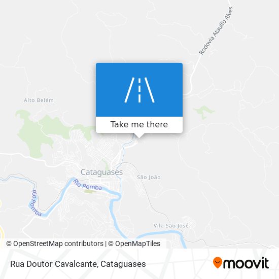 Mapa Rua Doutor Cavalcante
