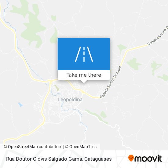 Rua Doutor Clóvis Salgado Gama map
