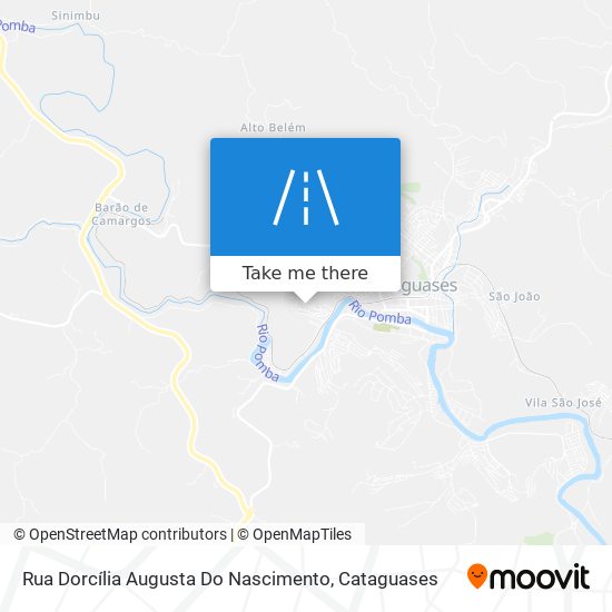 Mapa Rua Dorcília Augusta Do Nascimento