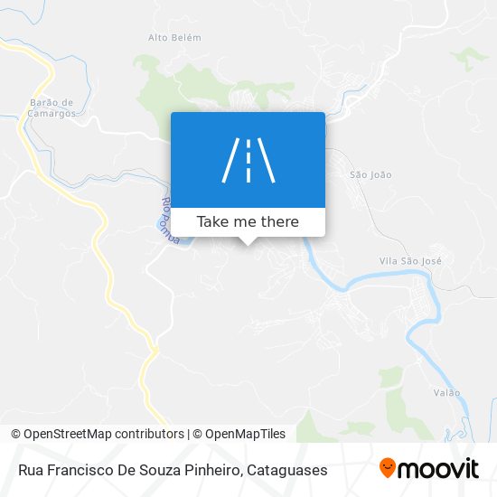 Mapa Rua Francisco De Souza Pinheiro
