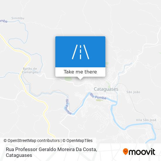 Rua Professor Geraldo Moreira Da Costa map