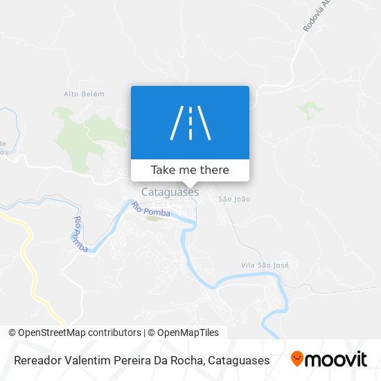 Mapa Rereador Valentim Pereira Da Rocha