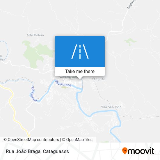Rua João Braga map