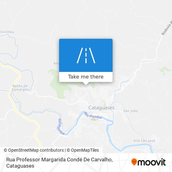 Mapa Rua Professor Margarida Condé De Carvalho