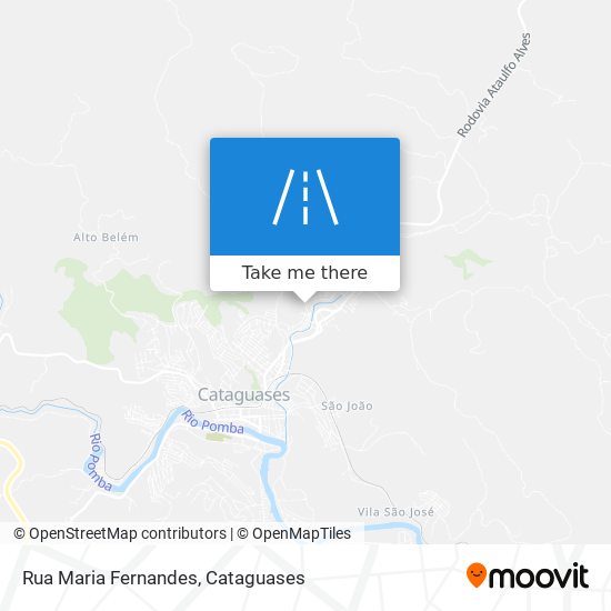 Mapa Rua Maria Fernandes