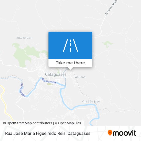 Mapa Rua José Maria Figueiredo Réis