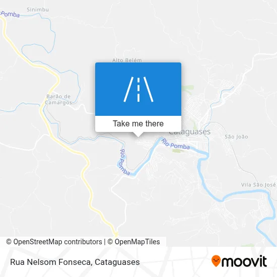 Rua Nelsom Fonseca map