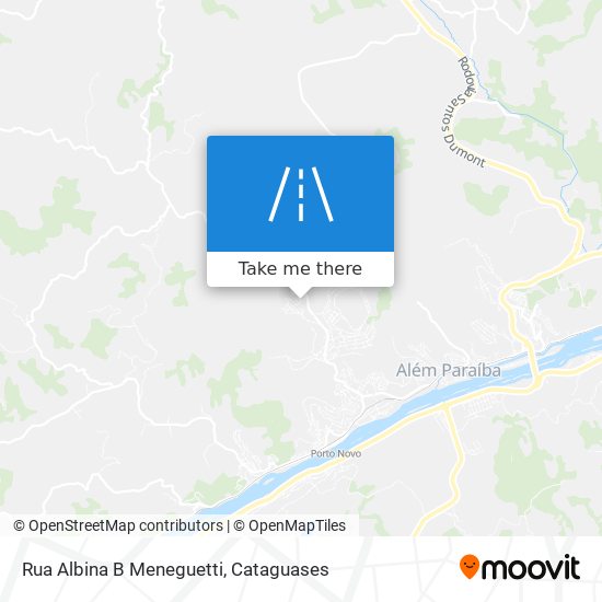 Mapa Rua Albina B Meneguetti