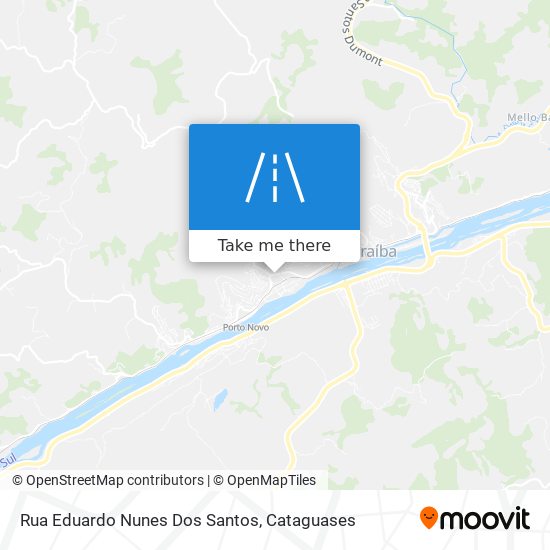 Mapa Rua Eduardo Nunes Dos Santos