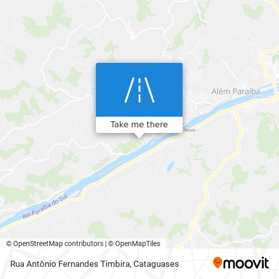 Mapa Rua Antônio Fernandes Timbira