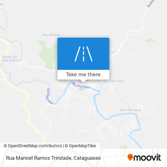 Mapa Rua Manoel Ramos Trindade