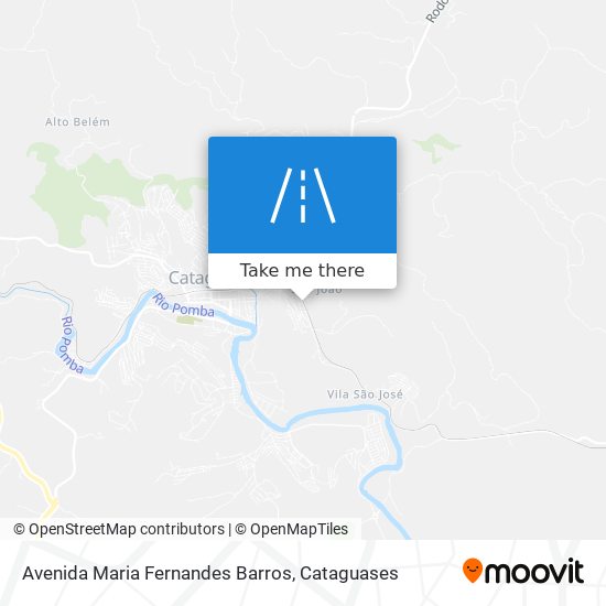 Mapa Avenida Maria Fernandes Barros