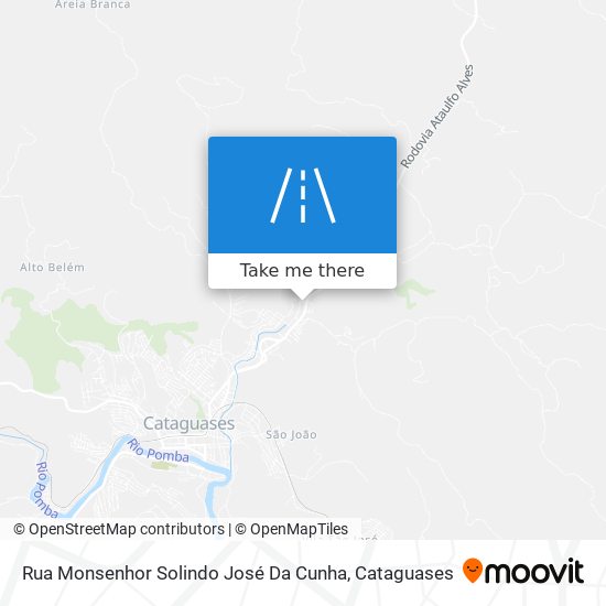 Mapa Rua Monsenhor Solindo José Da Cunha