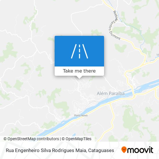 Mapa Rua Engenheiro Silva Rodrigues Maia