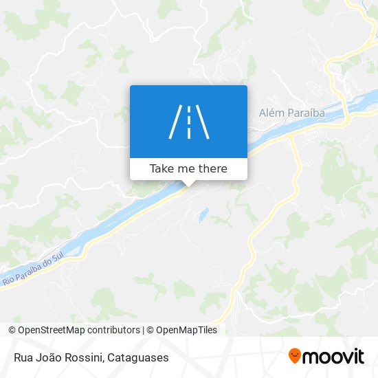 Mapa Rua João Rossini