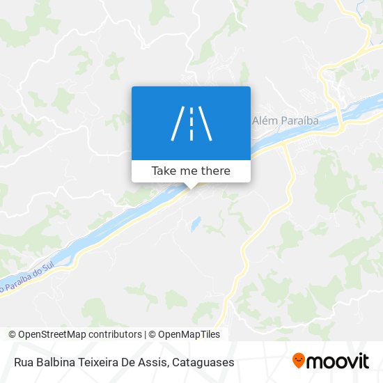 Mapa Rua Balbina Teixeira De Assis