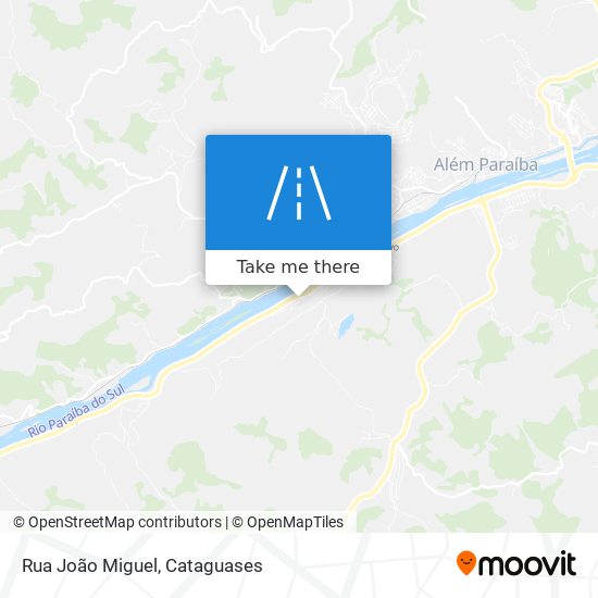 Mapa Rua João Miguel