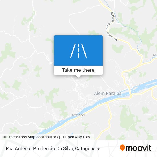 Mapa Rua Antenor Prudencio Da Silva