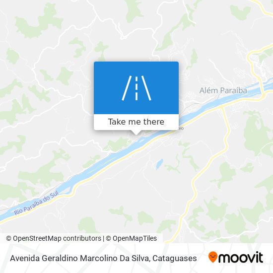 Mapa Avenida Geraldino Marcolino Da Silva