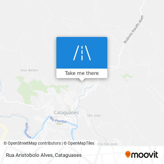 Mapa Rua Aristobolo Alves