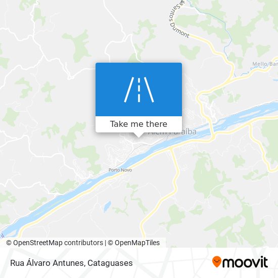 Mapa Rua Álvaro Antunes