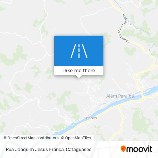 Mapa Rua Joaquim Jesus França