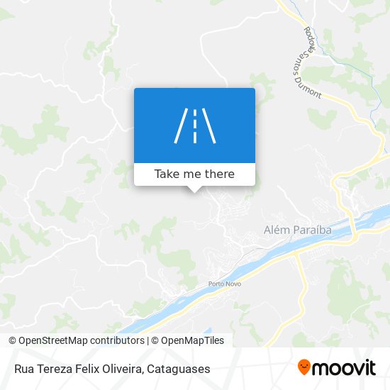 Rua Tereza Felix Oliveira map