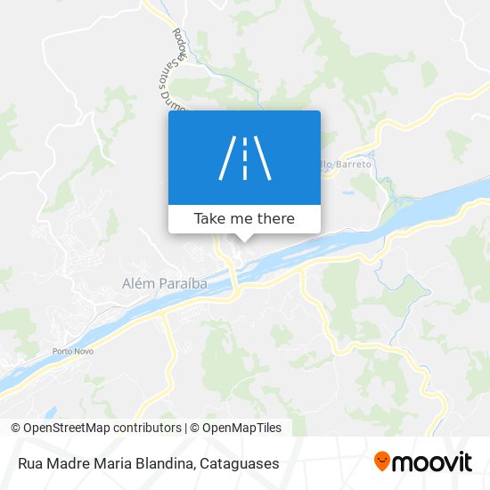 Mapa Rua Madre Maria Blandina