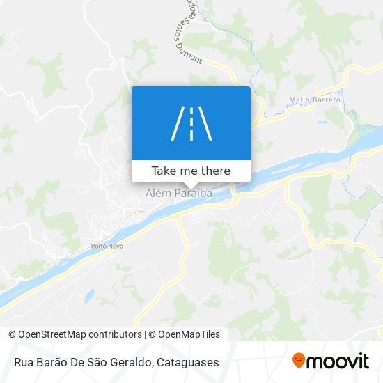 Mapa Rua Barão De São Geraldo