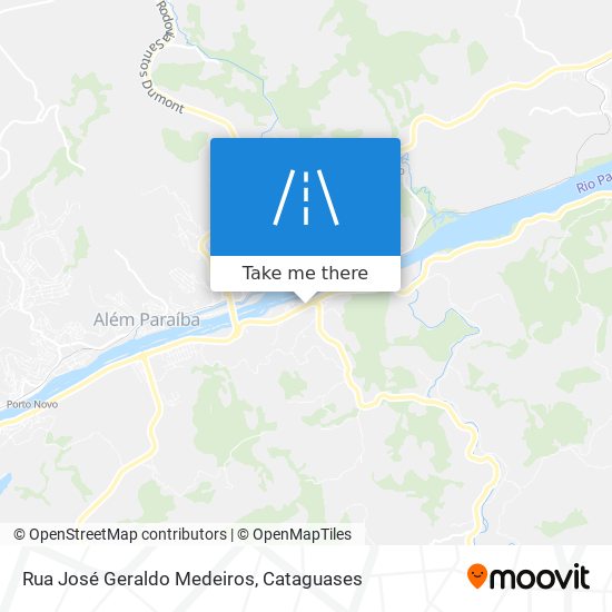 Mapa Rua José Geraldo Medeiros