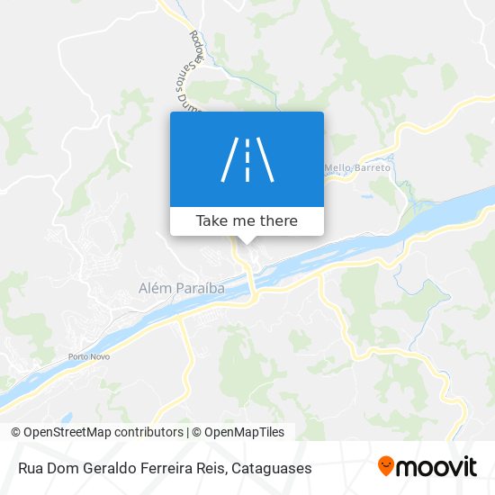 Mapa Rua Dom Geraldo Ferreira Reis