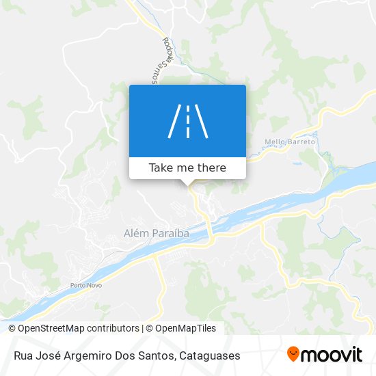 Mapa Rua José Argemiro Dos Santos