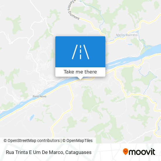 Mapa Rua Trinta E Um De Marco