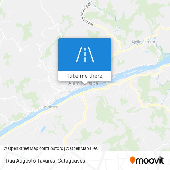 Mapa Rua Augusto Tavares