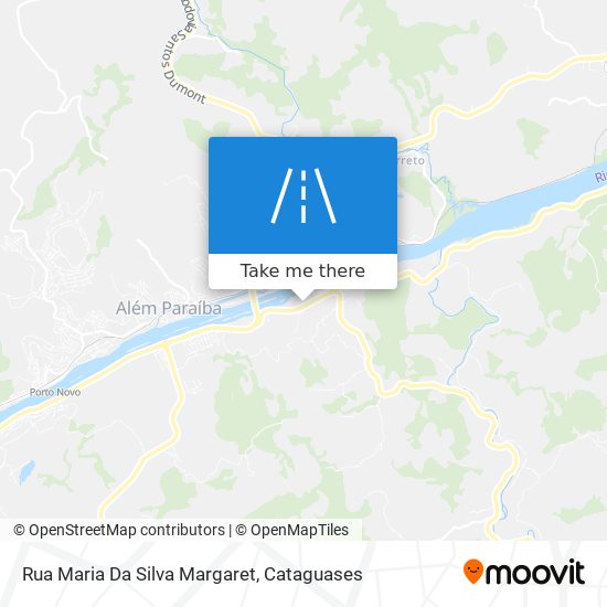 Mapa Rua Maria Da Silva Margaret