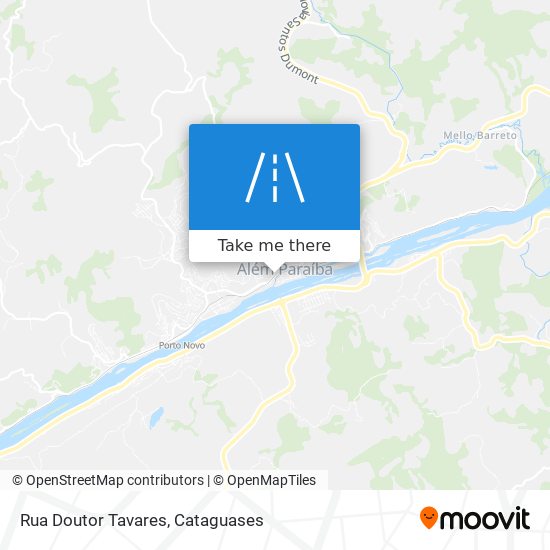 Mapa Rua Doutor Tavares