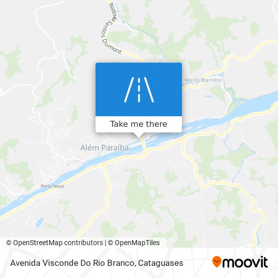 Avenida Visconde Do Rio Branco map