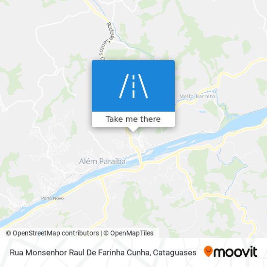 Rua Monsenhor Raul De Farinha Cunha map
