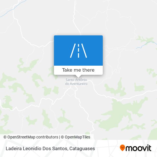 Mapa Ladeira Leonidio Dos Santos