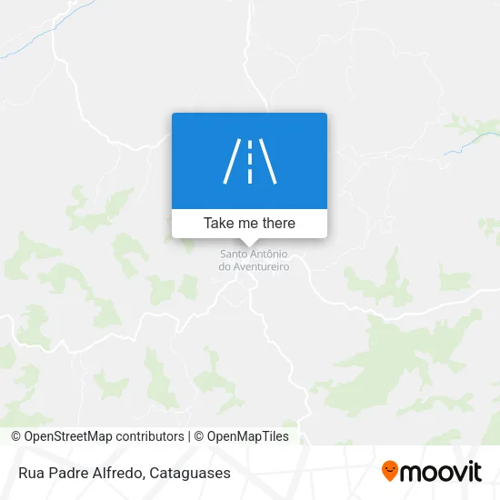 Rua Padre Alfredo map