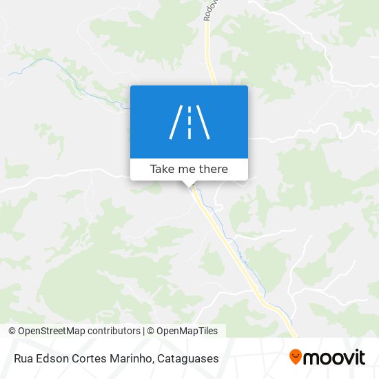 Mapa Rua Edson Cortes Marinho