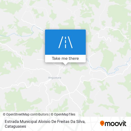 Mapa Estrada Municipal Aloísio De Freitas Da Silva
